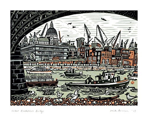 'Under Blackfriars Bridge' by Mick Armson (A327) *