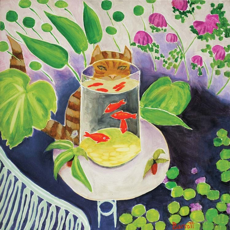 'Matisse's Cat by Mychael Barratt (Q063)