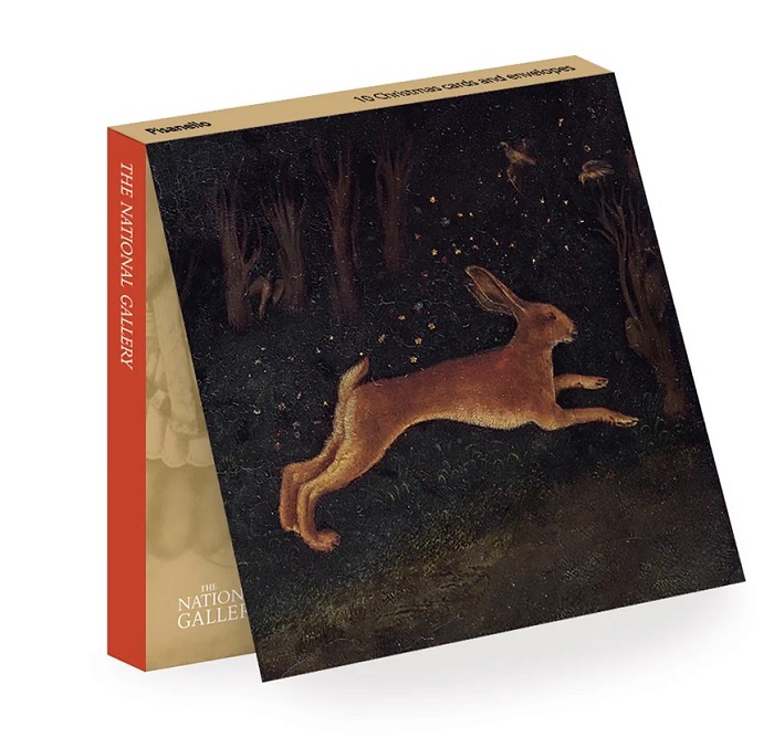 Pisanello, The Vison of Saint Eustace c1440 (detail) (The National Gallery) (CX32) g3 (10 card wallet) NEW 