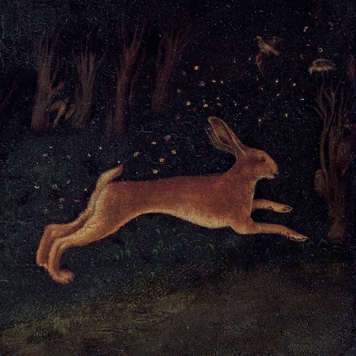 Pisanello, The Vison of Saint Eustace c1440 (detail) (The National Gallery) (CX32) g3 (10 card wallet) NEW 
