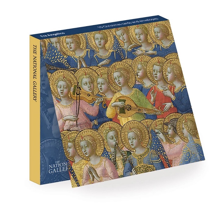 Fra Angellico, Christ Glorified in the Court of Heaven, c1423-4(detail) (The National Gallery) (CX28) g3 (10 card wallet) NEW 