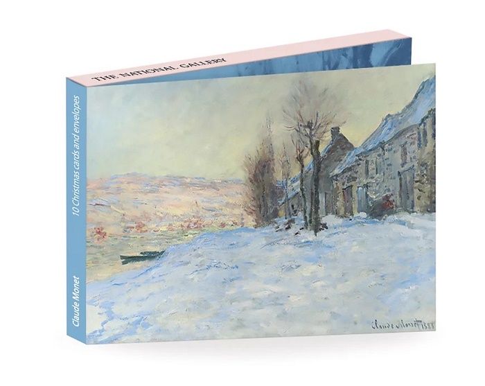 Claude Monet Lavacourt under Snow (The National Gallery) (CX31) g2 (10 card wallet) NEW 