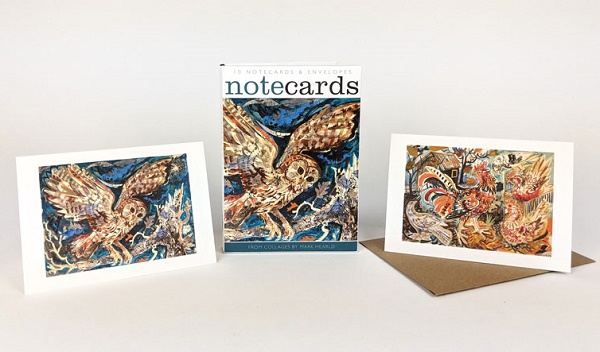 Mark Hearld Notelets (Tawny Owl / Remembered Farm) (AN028)