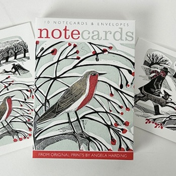 Christmas/Winter Printmakers & 20th Century Artists Notelets (All Blank)