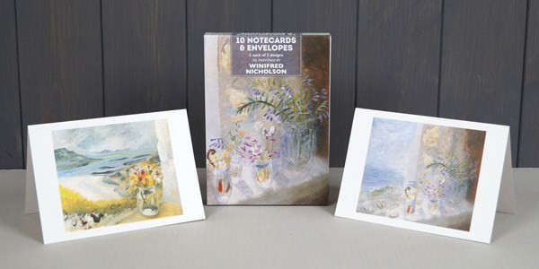 Winifred Nicholson Notelets (View from Gavin Maxwell's 1958 / Cheeky Chicks) (AN036)