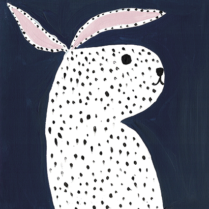 'Spotty Bunny' by Nancy McKie (C649)