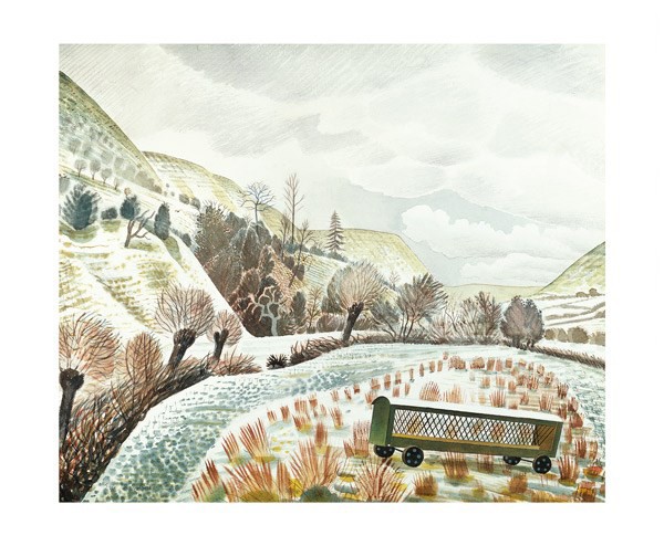 'New Year Snow, 1935' by Eric Ravilious (A612w)