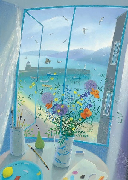 'Window at St Ives' by Nicholas Hely Hutchinson (B577) NEW 