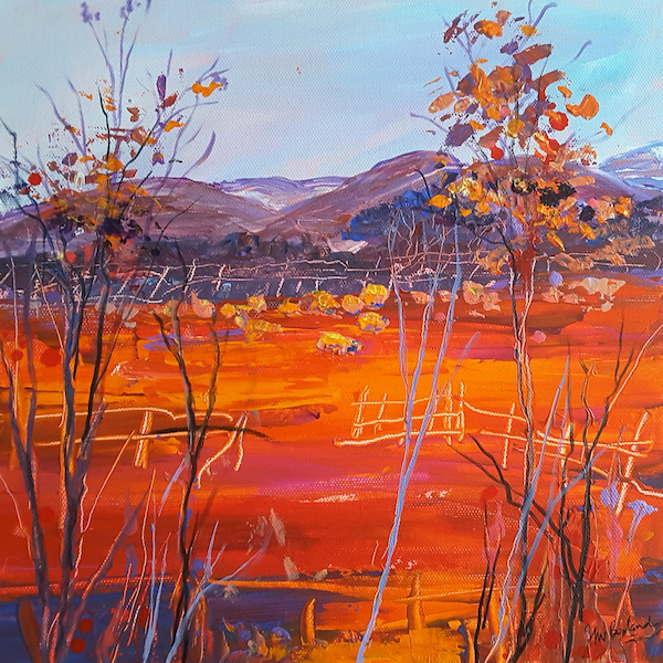 'Nr Buchlyvie, Stirlingshire' by Joyce Borland (H233) 