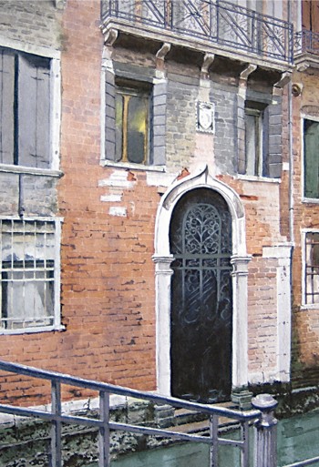 'Old House San Marco, Venice' by Morgan Llewellyn d (large card) Was 3.95, now 2.50