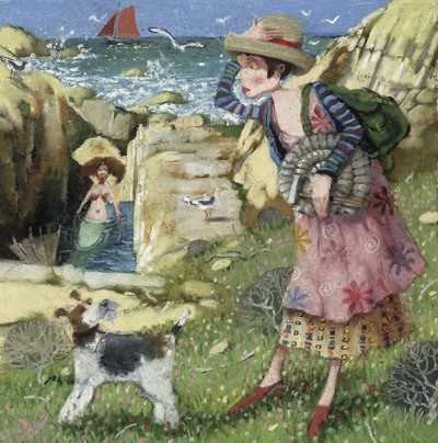  'On the Rocks' by Richard Adams (Print)