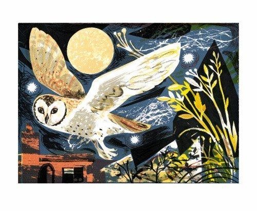 'Owl Flight' by Mark Hearld (A343) *