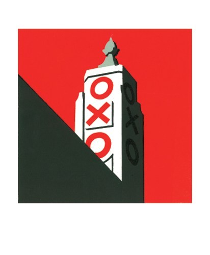 'Oxo Red II' by Paul Catherall (A240) 