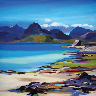 'Colours at the Cuillin' by Pam Carter (H180) 