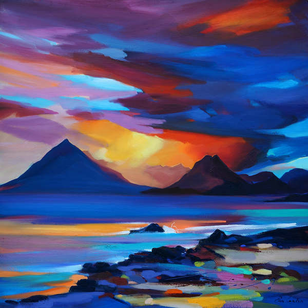 'Cuillin Sun Haze' by Pam Carter (H195) 