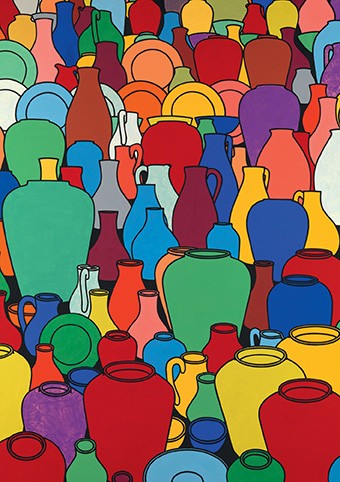 'Pottery, 1969' by Patrick Caulfield CBE RA (C246) *