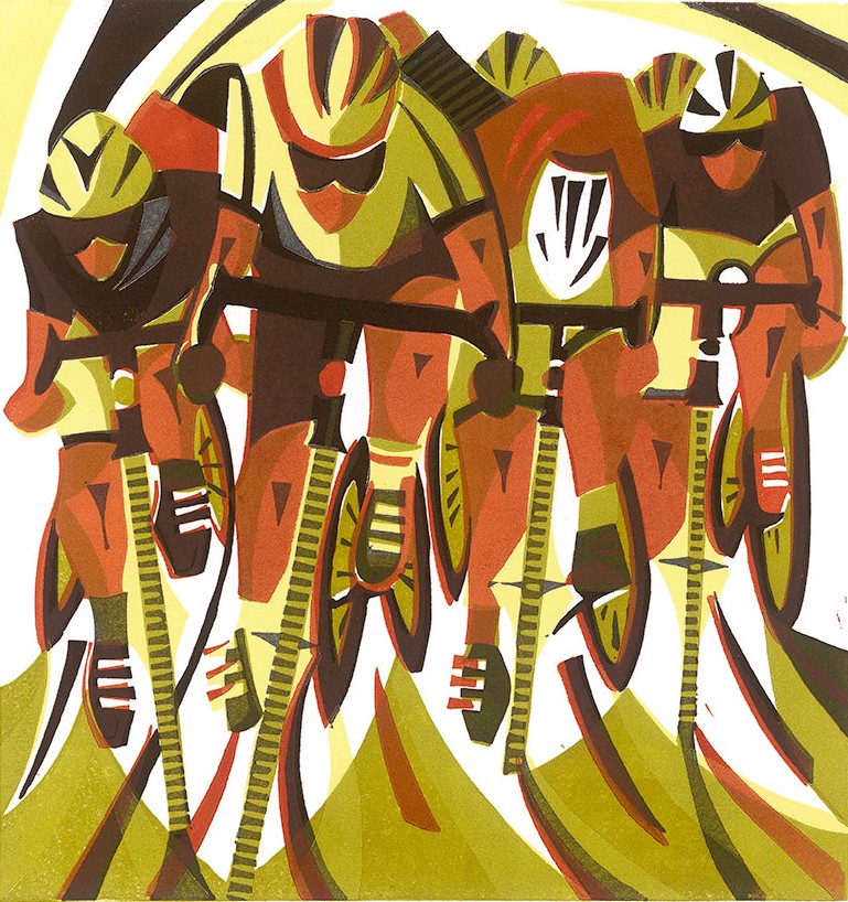  'Road Race' by Paul Cleden (Print)