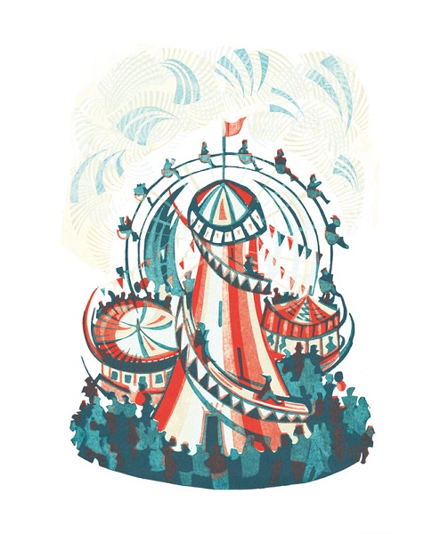 'Round and Round' by Paul Cleden (A977) d