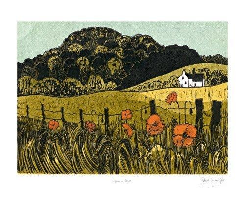 'Poppies and Downs' by Robert Tavener (A456) *