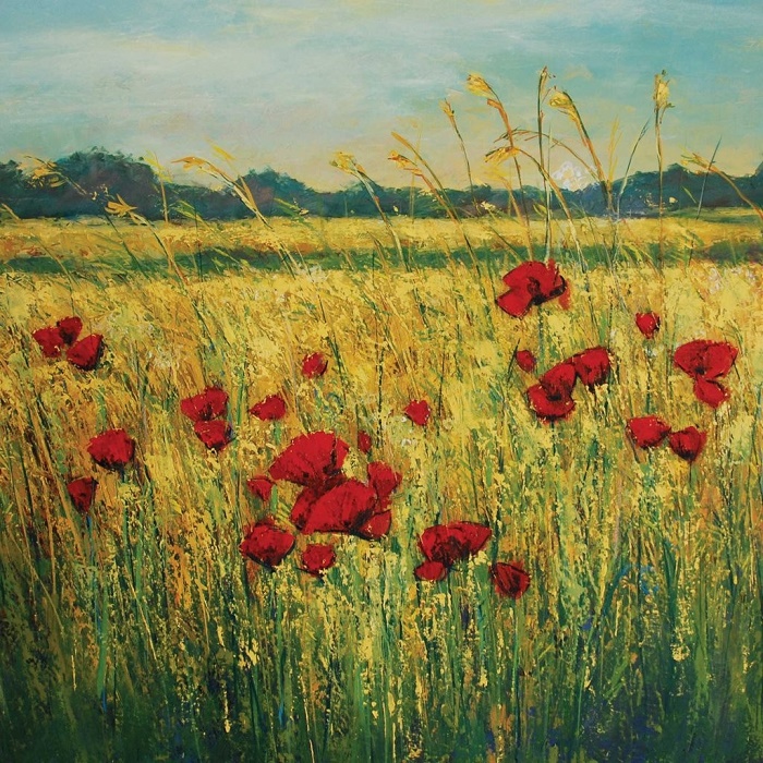 'Poppies' by Anna Perlin (Q115) d
