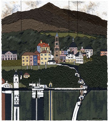  'Portmeirion' by David Day (Print)