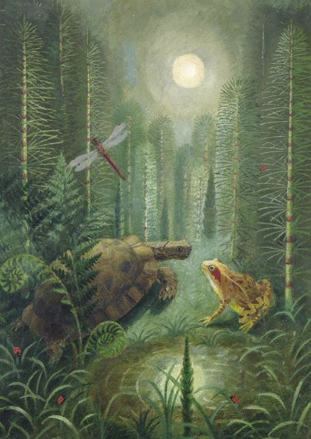 'Prehistoric Encounter' 1950 by Tirzah Ravilious (n�e Garwood) (C054) NEW 