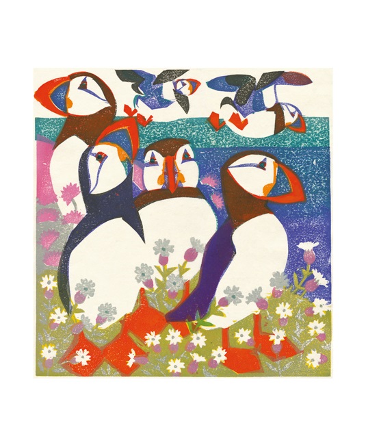 'Puffins' by Matt Underwood (A768) *