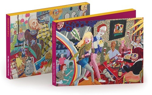 'Notecard Wallet' 3 x 2 designs by Grayson Perry CBE RA (Expulsion from number 8, Eden Close / The Annunciation of the Virgin Deal) (CN025)