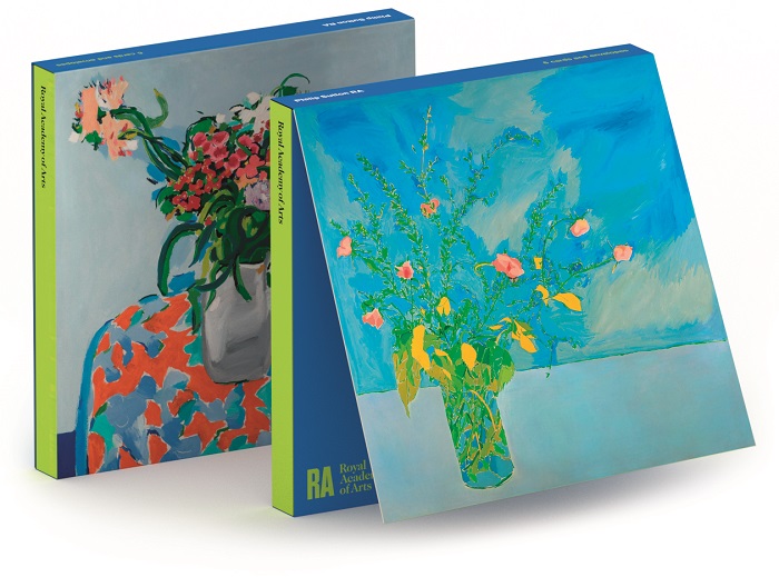 'Notecard Wallet' 3 x 2 designs by Philip Sutton RA (Heather's Flowers, 1969 / Summer Breeze, 1969) (CN043)