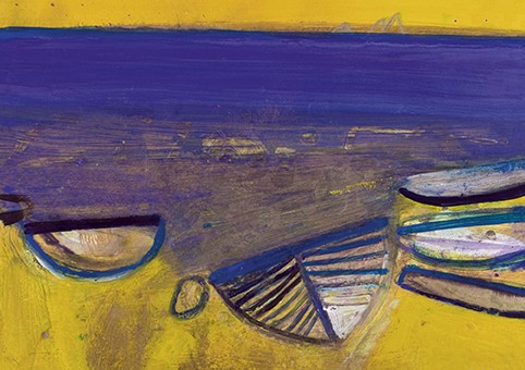 'St Finian's Beach' by Barbara Rae CBE RA (C114) 