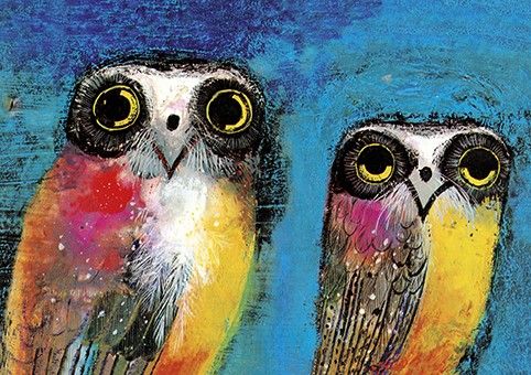 'A Stare of Owls' by Brian Wildsmith (C393) * 