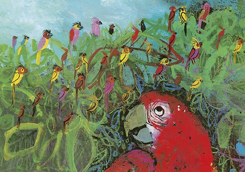 'A Company of Parrots' by Brian Wildsmith (C394) *