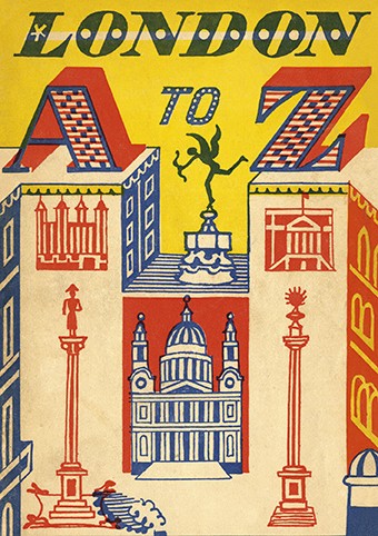 'London A-Z' by Edward Bawden CBE RA (C300)