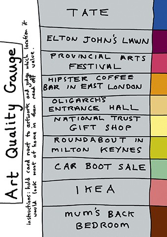 'Art Quality Gauge' by Grayson Perry CBE RA (C239) * 