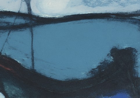 'Moonlight Marine' by Hughie O'Donoghue RA (C391) d