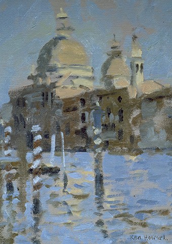 'Santa Maria della Salute' by Ken Howard OBE RA (C389) * 