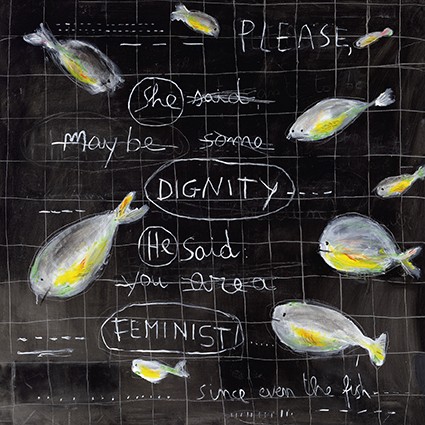 'Blackboard' by Luciana Meazza RA (C378d) Was 3.15, now 1.85