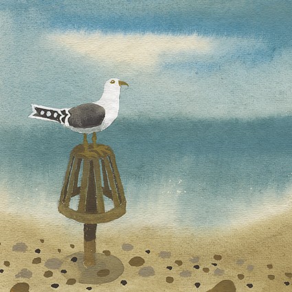 'Seagull, Aldeburgh' by Mary Fedden OBE RA (C381)