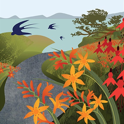 'Swallows by the Sea' by Rachel Hudson (T070)