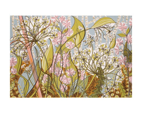 'Ramsons and Campion' by Angie Lewin (A038)