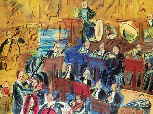 'Orchestra' 1942 by Raoul Dufy (W104) 