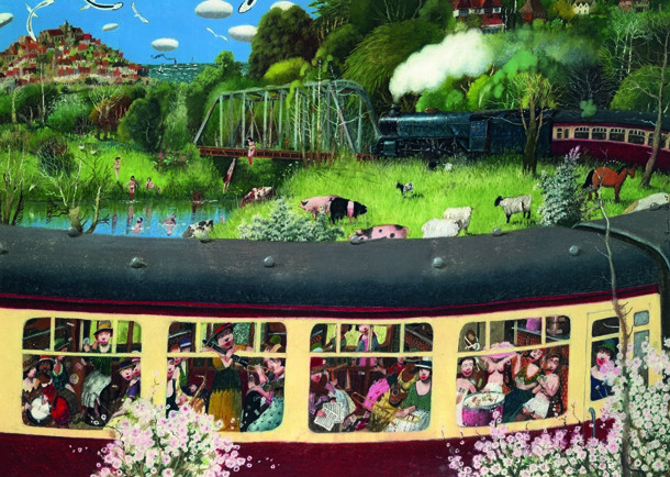 'The Next Station' by Richard Adams (Print)