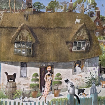 'Cat Lady' by Richard Adams (L001) 