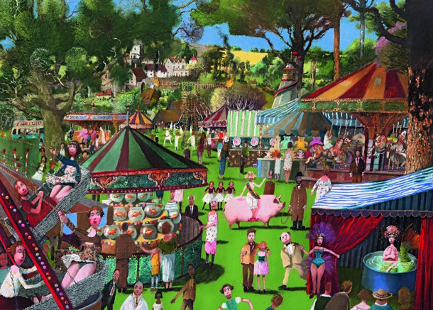 'The Country Fair' by Richard Adams (Print)