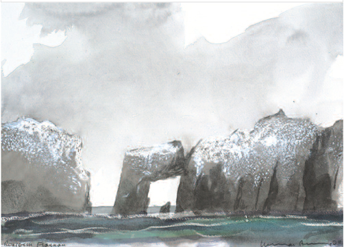 'Roareim Flannan' 2011 by Norman Ackroyd (B465) CBE RA