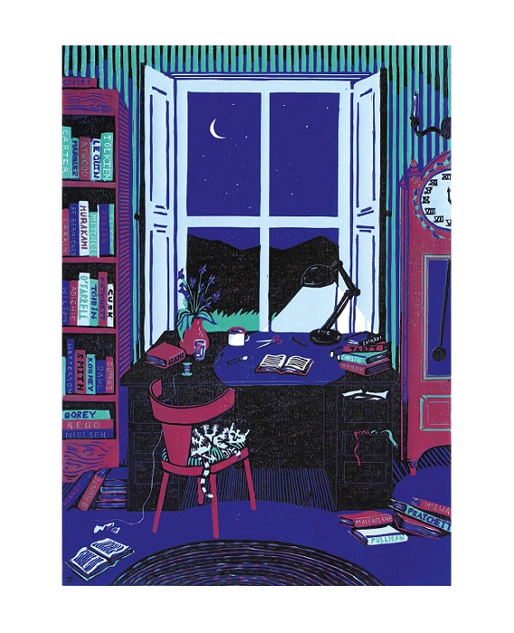 'The Librarian' by Rosanna Reade (A246) NEW