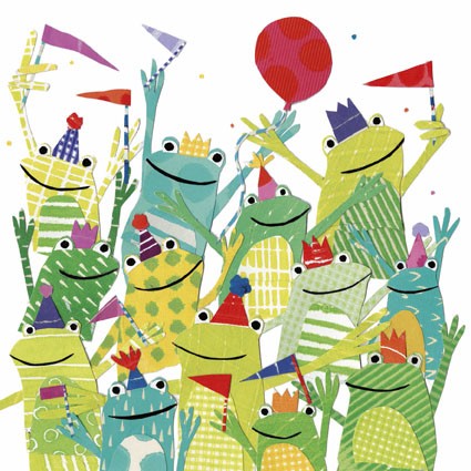 'Cheering Frogs' by Sarah Battle (C030) *