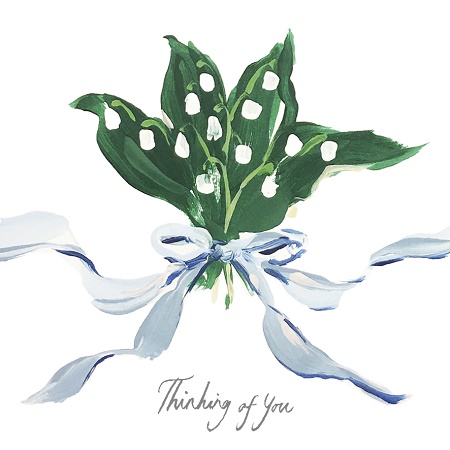 'Lily Posy' by Susannah Garrod (O084d) THINKING OF YOU Was 3.15, now 2.25