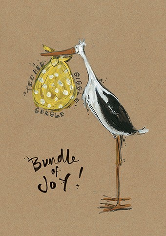 'Bundle of Joy' by Sam Toft (O009d) NEW BABY Was 3.15, now 2.25