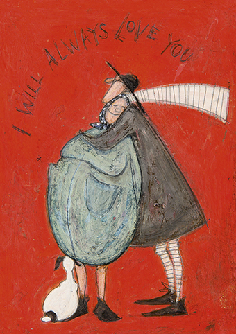 'I Will Always Love You' by Sam Toft  (VALENTINE'S DAY) (0V02) Was 3.15, now 1.75